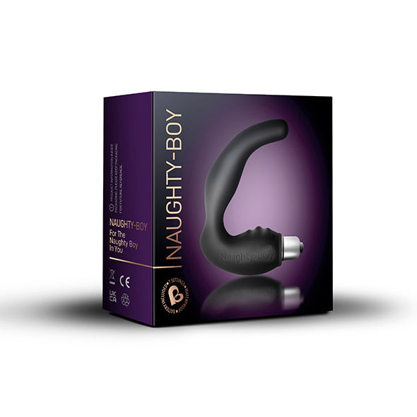 Rocks-Off - Vibromasseur de prostate Naughty Boy Noir