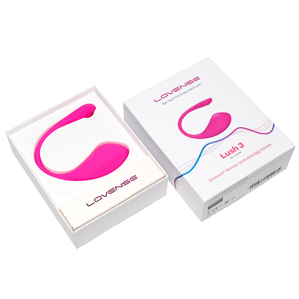 A - Lovense - Vibromasseur portable Lush 3 Magenta