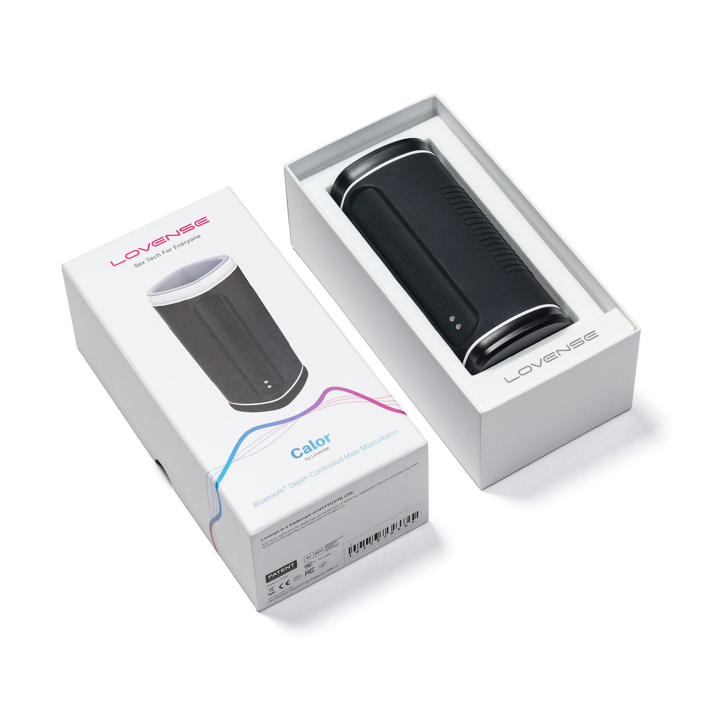 Lovense - Masturbateur masculin à contrôle de profondeur Calor Noir