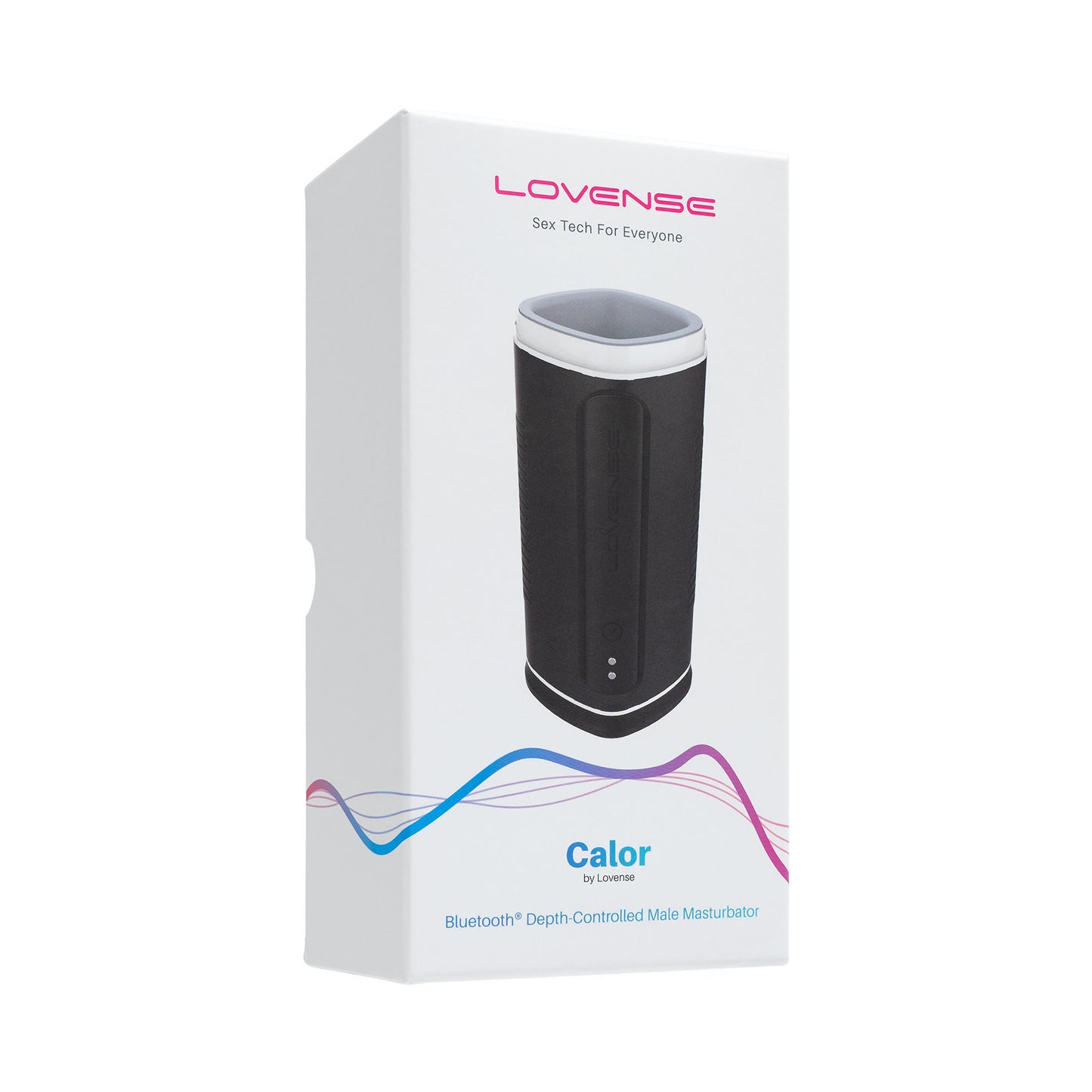 Lovense - Masturbateur masculin à contrôle de profondeur Calor Noir
