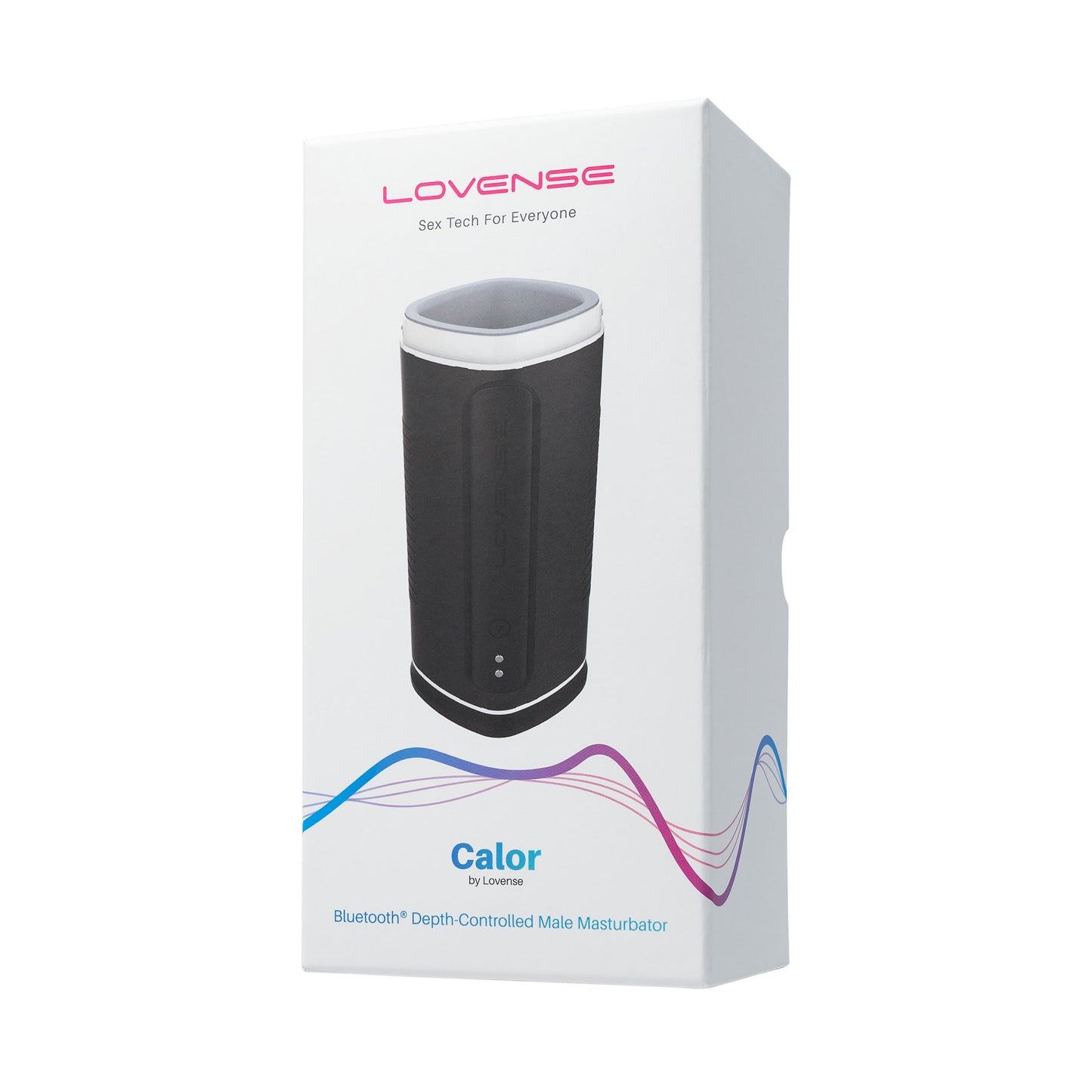 Lovense - Masturbateur masculin à contrôle de profondeur Calor Noir