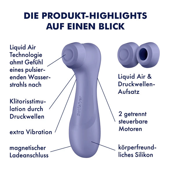B- Satisfyer - Pro 2 Génération 3 Lavande