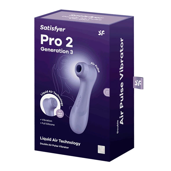 B- Satisfyer - Pro 2 Génération 3 Lavande
